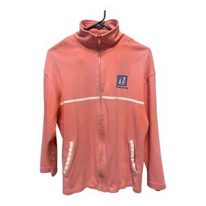 Princess Cruises Pink Zip-Up Jacket Womens Size L